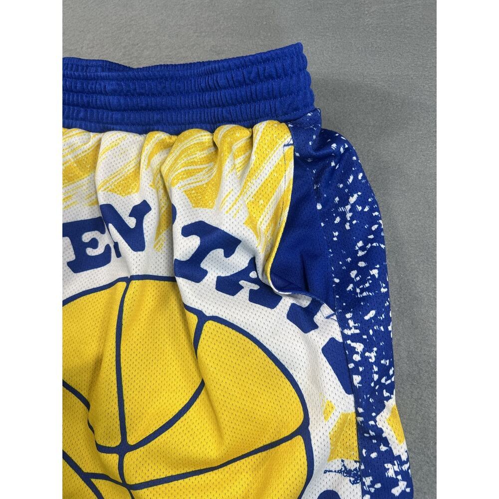 Mitchell & Ness Golden State Warrior Classic Jumbotron Shorts, Size 3X - Picture 4 of 16